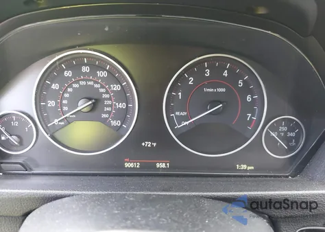 2015 BMW 328I xDrive из США, поврежденный, VIN WBA3B5G55FNS18689